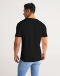 black Men's All-Over Print Tee