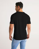 black Men's All-Over Print Tee