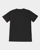 black Men's All-Over Print Tee