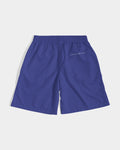 DO MORE TALK LESS CITY EDITION LOGO IN ROYAL BLUE LITE Men's Jogger Shorts - DMTL CLOTHING AND APPAREL