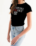 DO MORE TALK LESS DON'T HOPE FOR IT WOMEN'S T-SHIRT - DMTL CLOTHING AND APPAREL