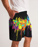 DMTL COOL LION SWEATSHIRT Men's Jogger Shorts - DMTL CLOTHING AND APPAREL