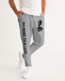 DO MORE TALK LESS SILENCE IS GOLDEN Men's Joggers - DMTL CLOTHING AND APPAREL