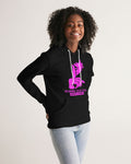 DMTL SILENCE IS GOLDEN  Black Women's Hoodie - DMTL CLOTHING AND APPAREL