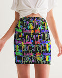 black Women's Mini Skirt - DMTL CLOTHING AND APPAREL