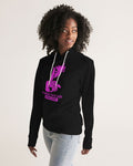 DMTL SILENCE IS GOLDEN  Black Women's Hoodie - DMTL CLOTHING AND APPAREL