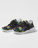 DMTL  Color Splash Men's Two-Tone Sneaker - DMTL CLOTHING AND APPAREL