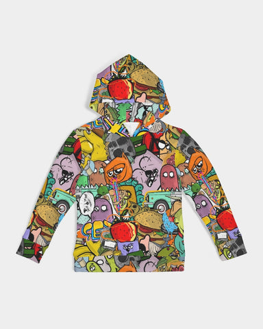 DMTL Crowded Street Kids Hoodie - DMTL CLOTHING AND APPAREL