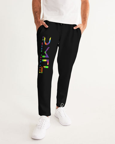 DMTL Colorful Logo Men's Joggers - DMTL CLOTHING AND APPAREL