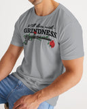 DMTL KILL THEM WITH GRINDNESS Men's Tee - DMTL CLOTHING AND APPAREL