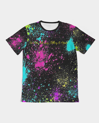 DO MORE TALK LESS SPILLED PAINT T-SHIRT - DMTL CLOTHING AND APPAREL