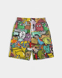 DMTL  Crowded Street Boy's Swim Trunk - DMTL CLOTHING AND APPAREL