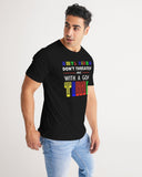 BLACK Men's Tee - DMTL CLOTHING AND APPAREL