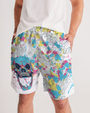 DO MORE TALK  LESS BLOW Men's Jogger Shorts - DMTL CLOTHING AND APPAREL