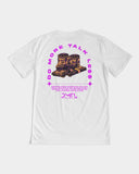 DMTL PURPLE MONEY  White T-Shirt - DMTL CLOTHING AND APPAREL