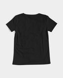 DMTL Women's V-Neck  BLACK HISTORY T-shirt - DMTL CLOTHING AND APPAREL