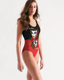 DMTL NO PAIN NO GAIN Women's One-Piece Swimsuit - DMTL CLOTHING AND APPAREL