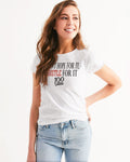 I DONT HOPE FOR IT  Women's WHITE  Tee - DMTL CLOTHING AND APPAREL