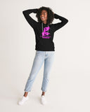 DMTL SILENCE IS GOLDEN  Black Women's Hoodie - DMTL CLOTHING AND APPAREL