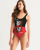 DMTL NO PAIN NO GAIN Women's One-Piece Swimsuit - DMTL CLOTHING AND APPAREL