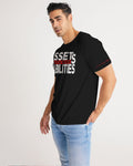 DMTL Assets over Liabilities Black T-shirt - DMTL CLOTHING AND APPAREL