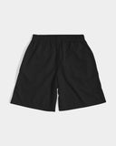 DO MORE TALK LESS CITY EDITION LOGO LITE  BLACK JOGGER SHORTS - DMTL CLOTHING AND APPAREL