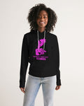 DMTL SILENCE IS GOLDEN  Black Women's Hoodie - DMTL CLOTHING AND APPAREL