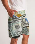 DO MORE TALK LESS MONEY LOGO MEN'S JOGGER SHORTS - DMTL CLOTHING AND APPAREL