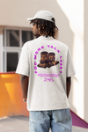 DMTL PURPLE MONEY  White T-Shirt - DMTL CLOTHING AND APPAREL