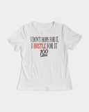 I DONT HOPE FOR IT  Women's WHITE  Tee - DMTL CLOTHING AND APPAREL