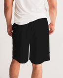 DMTL NO PAIN NO PROFIT LITE BLACK JOGGER SHORTS Men's Jogger Shorts - DMTL CLOTHING AND APPAREL