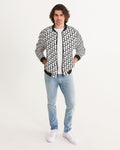 DMTL  LUXURY  LOGO Men's Bomber Jacket - DMTL CLOTHING AND APPAREL