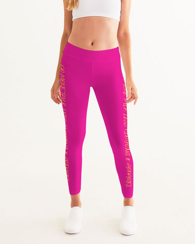 DO MORE TALK LESS Women's Yoga Pants - DMTL CLOTHING AND APPAREL