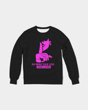 DMTL SILENCE IS GOLDEN WOMEN'S Classic French Terry Crewneck Pullover - DMTL CLOTHING AND APPAREL