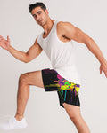 DMTL COOL LION SWEATSHIRT Men's Jogger Shorts - DMTL CLOTHING AND APPAREL