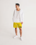 DO MORE TALK LESS UNIVERSITY GOLD CITY EDITION LOGO LITE JOGGER SHORTS - DMTL CLOTHING AND APPAREL