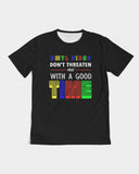 BLACK Men's Tee - DMTL CLOTHING AND APPAREL