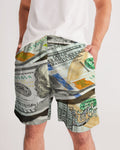 DO MORE TALK LESS MONEY LOGO MEN'S JOGGER SHORTS - DMTL CLOTHING AND APPAREL