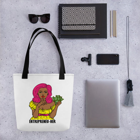 DMTL ENTREPRENU-HER Tote bag - DMTL CLOTHING AND APPAREL