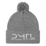 DMTL  LOGO Pom-Pom Beanie - DMTL CLOTHING AND APPAREL