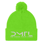 DMTL  LOGO Pom-Pom Beanie - DMTL CLOTHING AND APPAREL