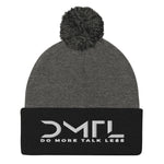 DMTL  LOGO Pom-Pom Beanie - DMTL CLOTHING AND APPAREL