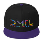 DMTL MULTI-COLOR SIGNATURE Snapback Hat - DMTL CLOTHING AND APPAREL