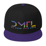 DMTL MULTI-COLOR SIGNATURE Snapback Hat - DMTL CLOTHING AND APPAREL