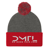 DMTL  LOGO Pom-Pom Beanie - DMTL CLOTHING AND APPAREL