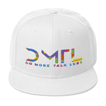 DMTL MULTI-COLOR SIGNATURE Snapback Hat - DMTL CLOTHING AND APPAREL