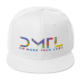 DMTL MULTI-COLOR SIGNATURE Snapback Hat - DMTL CLOTHING AND APPAREL