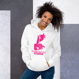 DMTL SILENCE IS GOLDEN HEAVY COTTON PINK Unisex Hoodie - DMTL CLOTHING AND APPAREL